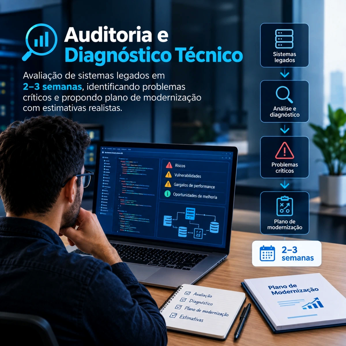 Auditoria e Diagnóstico Técnico