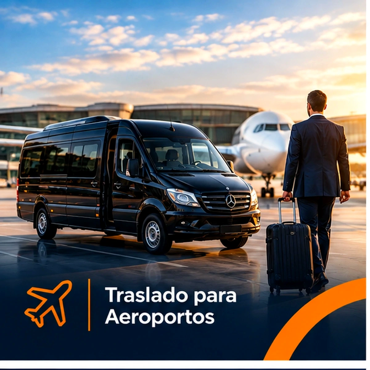 Traslado para Aeroportos — Destaques — em Centraxi Atendimento Empresarial